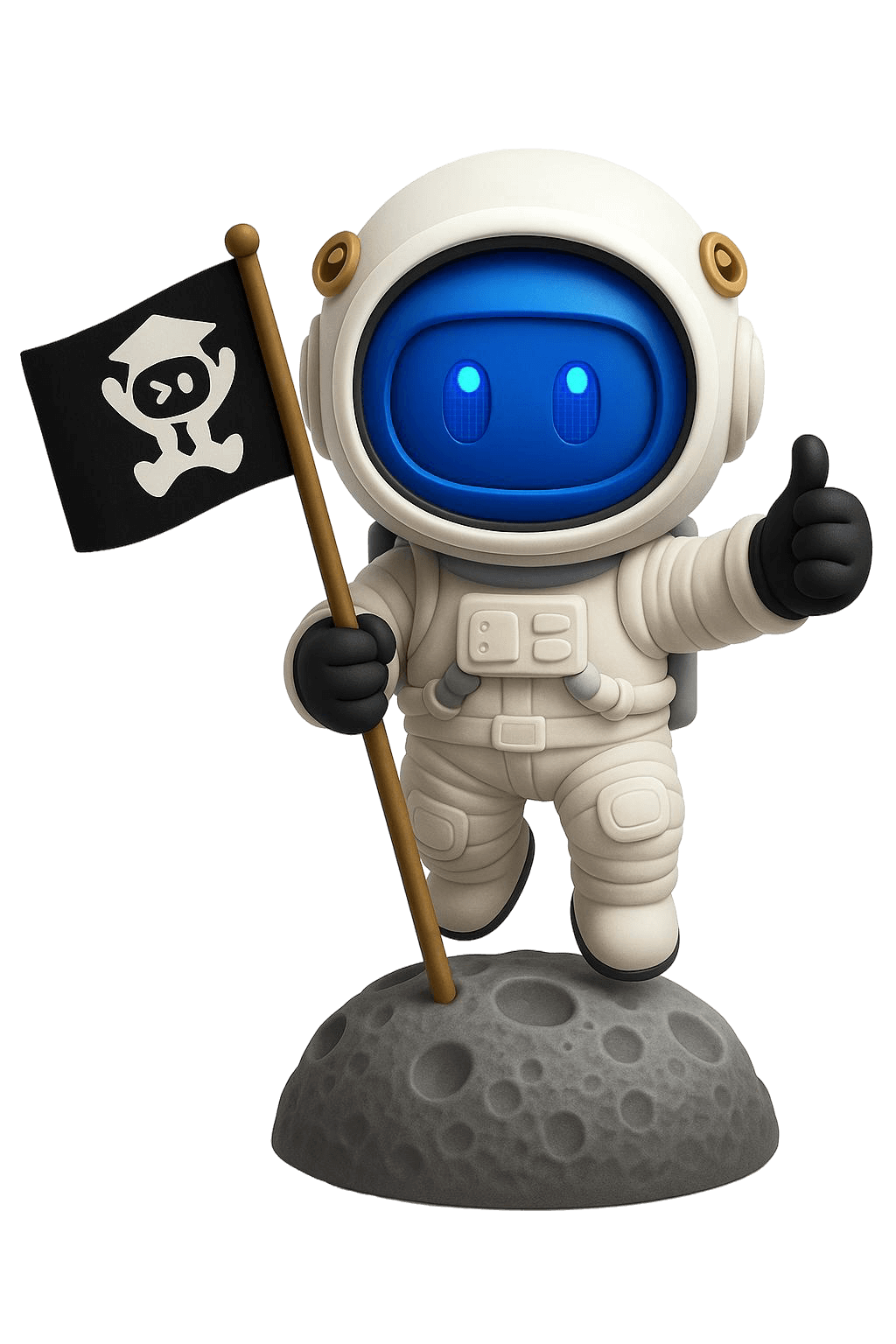 Mascotte astronaute
